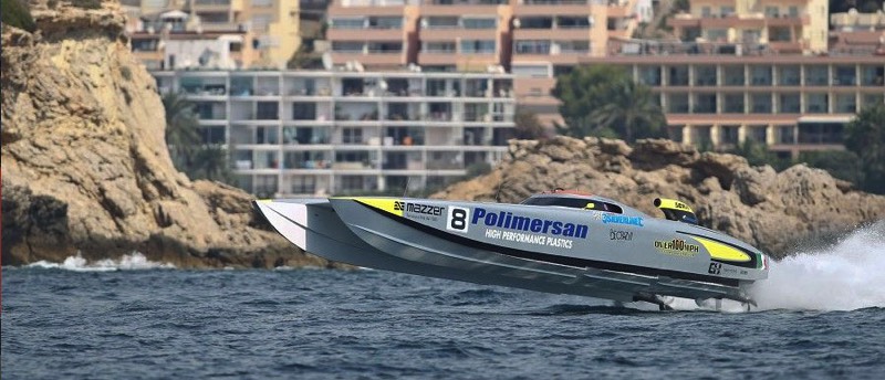boat built with Polimersan plastics manufacturing