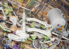 examples of PTFE Politef plastics - engines