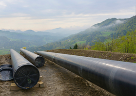 examples of High Density Polyethylene use - pipelines